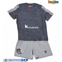 Maglie da calcio Real Sociedad Seconda Maglia Bambino 2025-26 Manica Corta (+ Pantaloni corti)